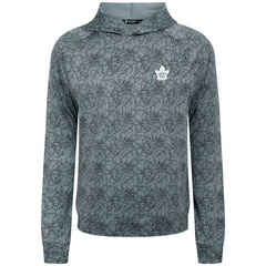 Toronto Maple Leafs Levelwear Albatross Raglan Pullover Hoodie - Gray - NHL