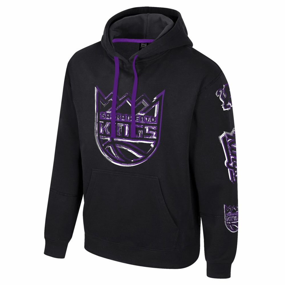 Sacramento Kings Stadium Essentials Unisex Elementized Pullover Hoodie Black - NBA