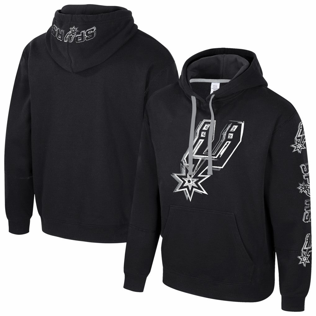 San Antonio Spurs Stadium Essentials Unisex Elementized Pullover Hoodie Black - NBA