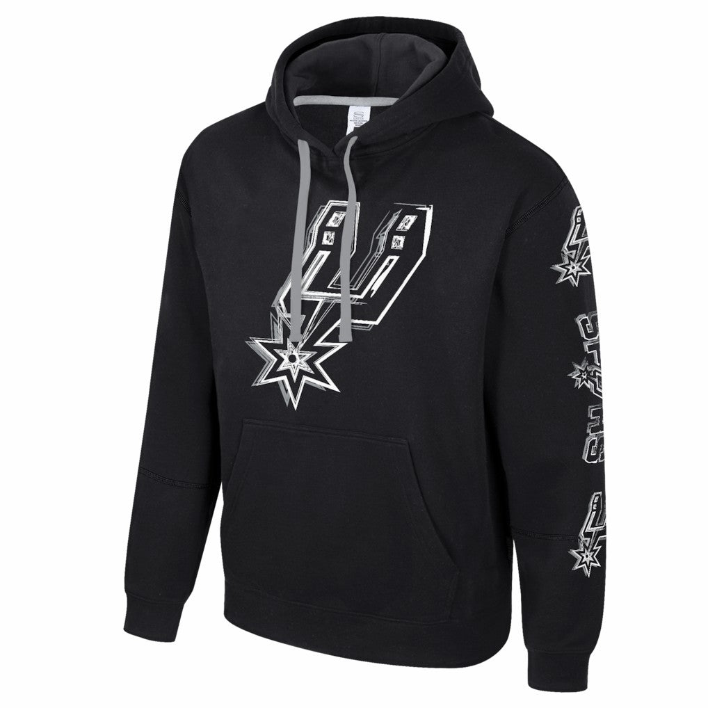 San Antonio Spurs Stadium Essentials Unisex Elementized Pullover Hoodie Black - NBA