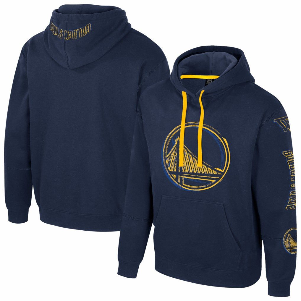 Golden State Warriors Stadium Essentials Unisex Elementized Pullover Hoodie Navy - NBA