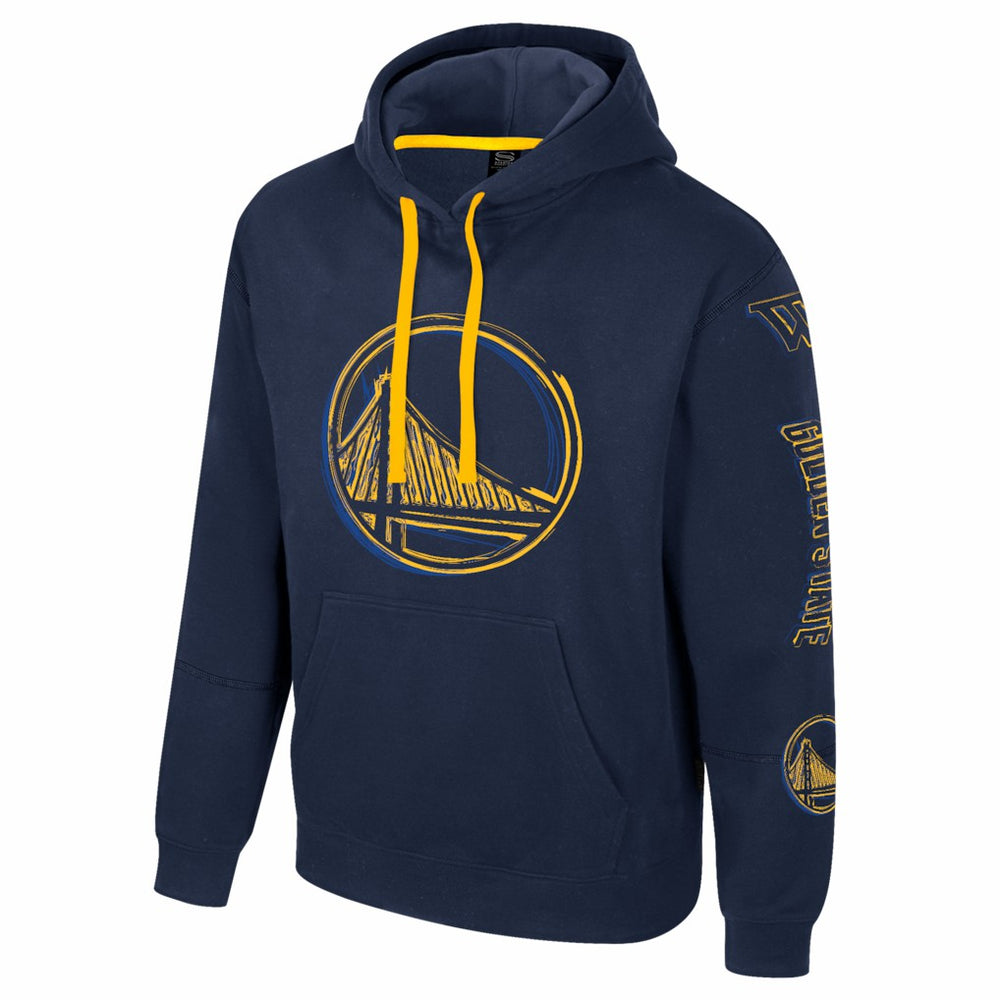 Golden State Warriors Stadium Essentials Unisex Elementized Pullover Hoodie Navy - NBA