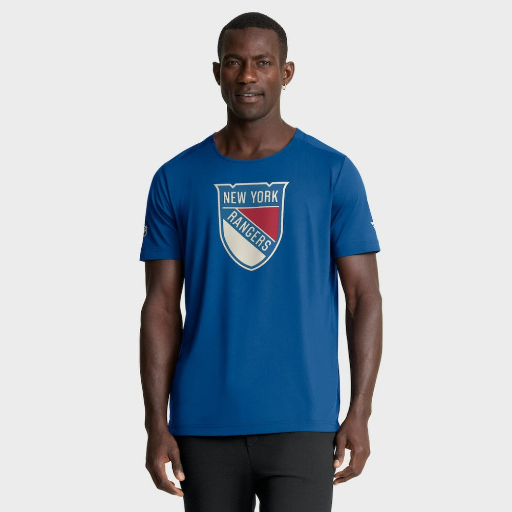 New York Rangers Fanatics 2026 NHL Winter Classic Authentic Pro Tech T-Shirt - Blue - NHL