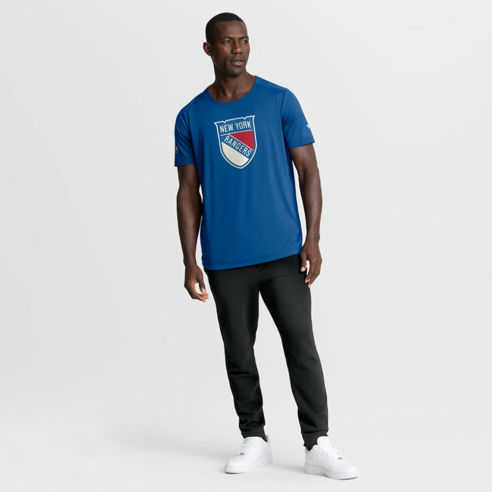 New York Rangers Fanatics 2026 NHL Winter Classic Authentic Pro Tech T-Shirt - Blue - NHL