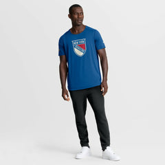 New York Rangers Fanatics 2026 NHL Winter Classic Authentic Pro Tech T-Shirt - Blue - NHL