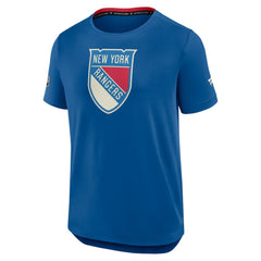 New York Rangers Fanatics 2026 NHL Winter Classic Authentic Pro Tech T-Shirt - Blue - NHL