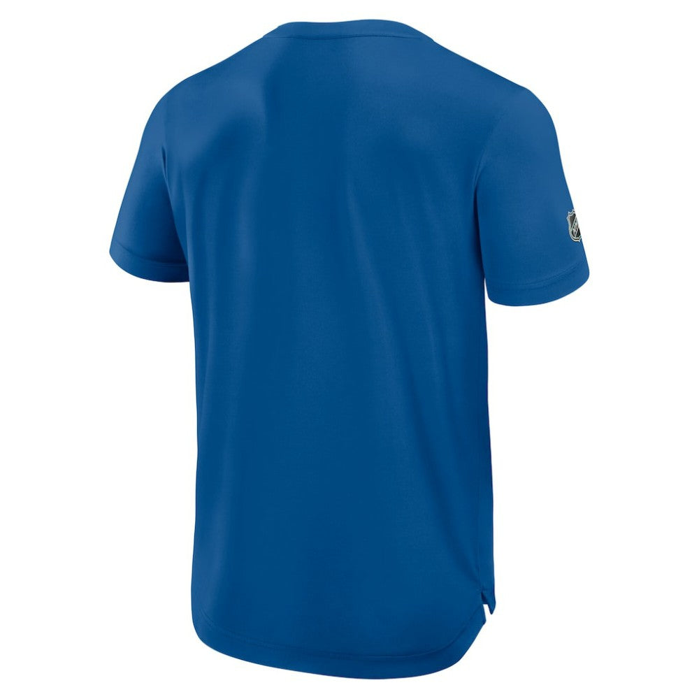 New York Rangers Fanatics 2026 NHL Winter Classic Authentic Pro Tech T-Shirt - Blue - NHL