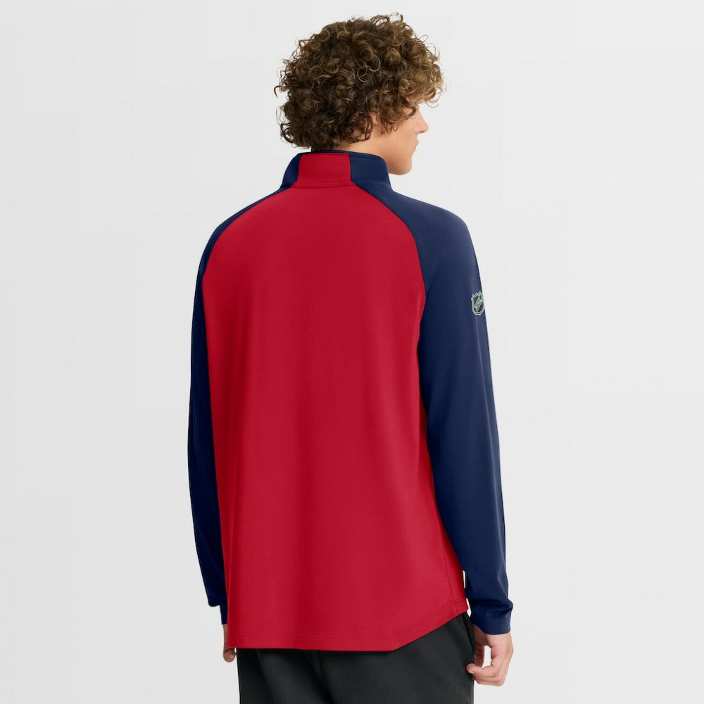 Florida Panthers Fanatics 2026 NHL Winter Classic Authentic Pro Quarter-Zip - Bright Cardinal - NHL