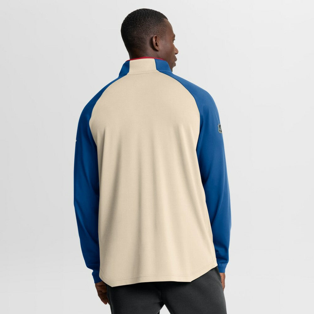 New York Rangers Fanatics 2026 NHL Winter Classic Authentic Pro Quarter-Zip - Natural - NHL