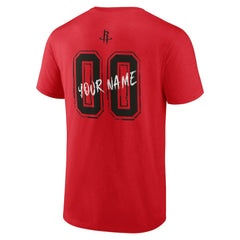 Houston Rockets Hustle Custom T-Shirt Red - NBA
