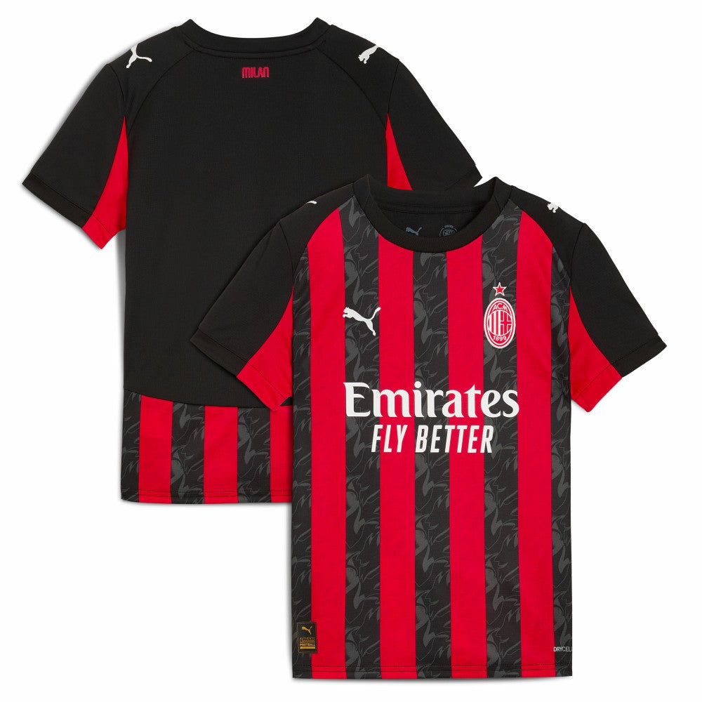 AC Milan Youth 2025/26 Home Replica Jersey Red | Puma discount