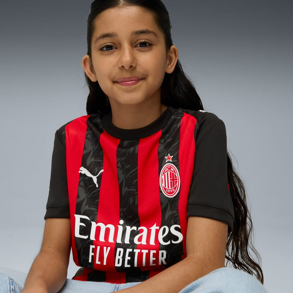 AC Milan Youth 2025/26 Home Replica Jersey Red | Puma discount