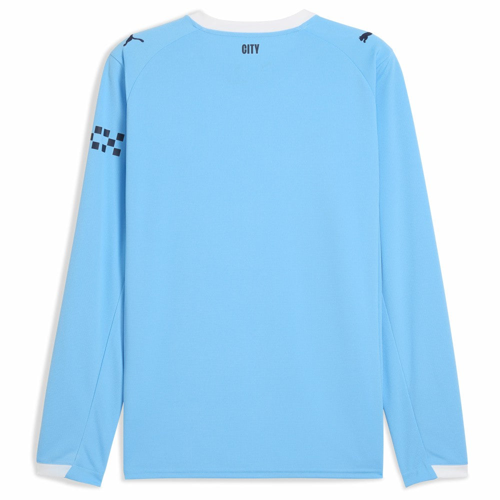 Manchester City 2025/26 Home Replica Long Sleeve Jersey Sky Blue | Puma Online