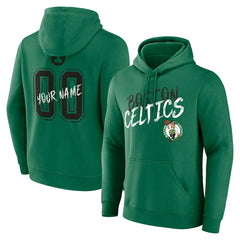Boston Celtics Hustle Custom Pullover Hoodie Kelly Green - NBA