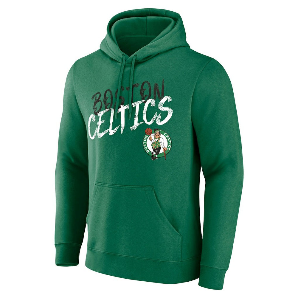 Boston Celtics Hustle Custom Pullover Hoodie Kelly Green - NBA