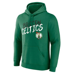 Boston Celtics Hustle Custom Pullover Hoodie Kelly Green - NBA