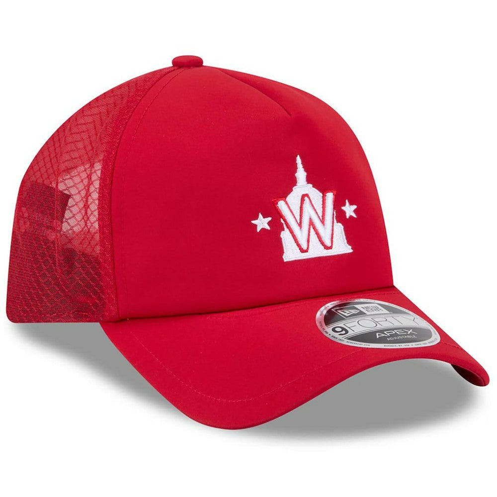 Washington Nationals New Era 2026 Batting Practice Alternate Apex 9FORTY Adjustable Hat - MLB