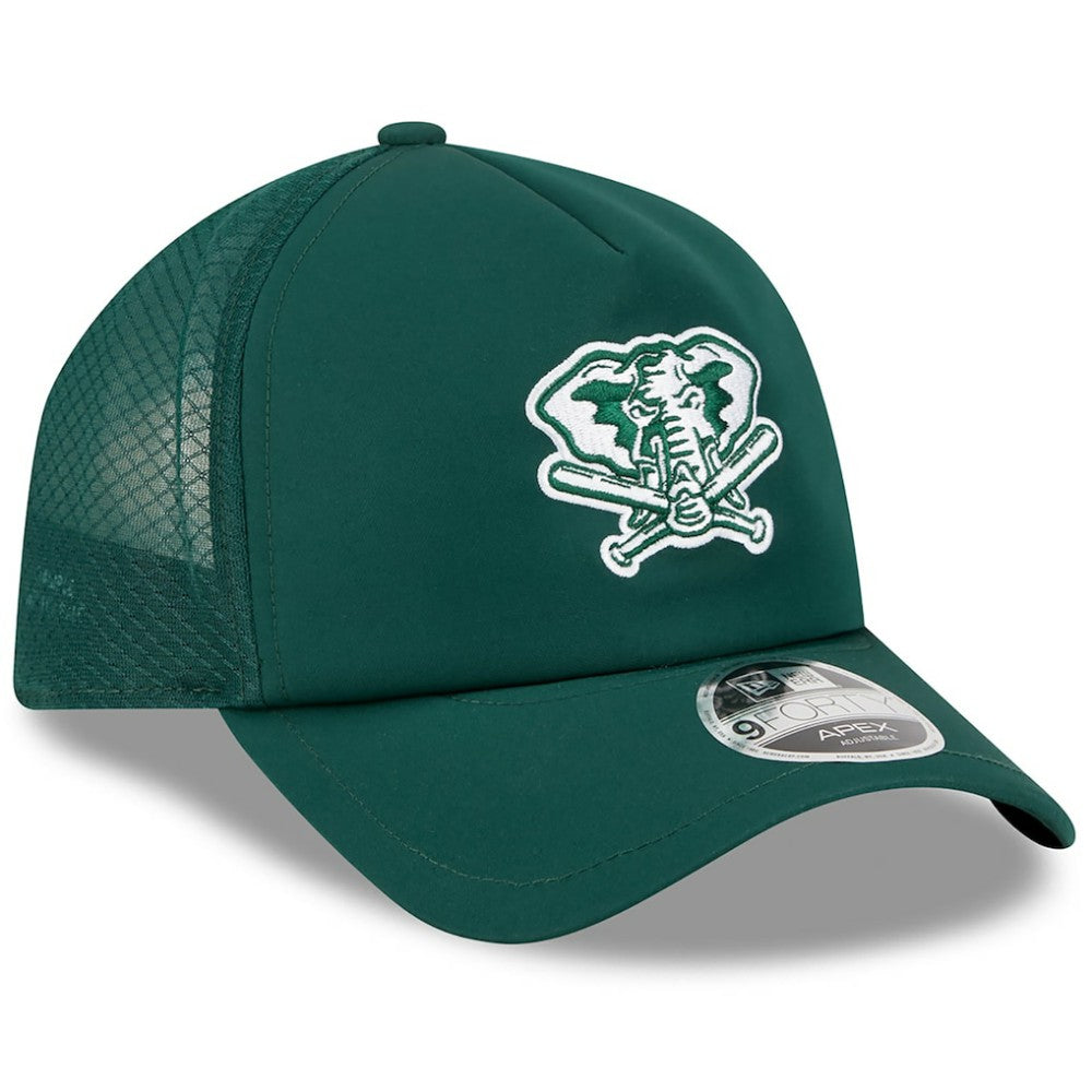 Athletics New Era 2026 Batting Practice Alternate Apex 9FORTY Adjustable Hat - MLB