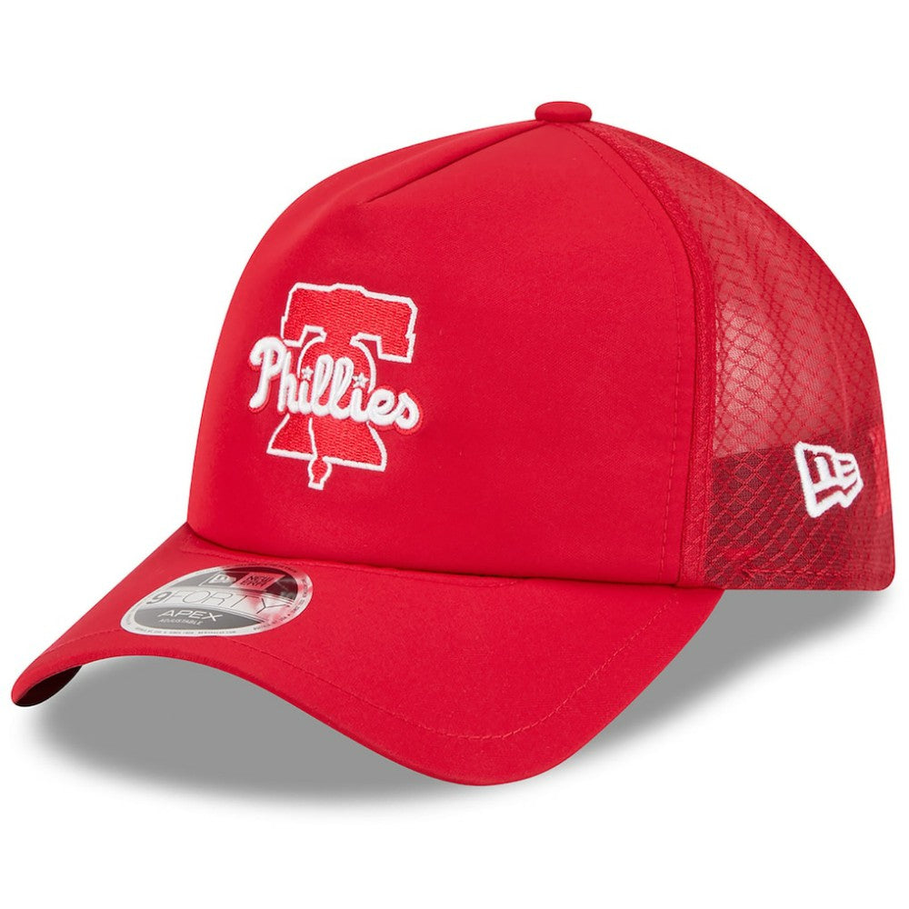 Philadelphia Phillies New Era 2026 Batting Practice Alternate Apex 9FORTY Adjustable Hat - MLB