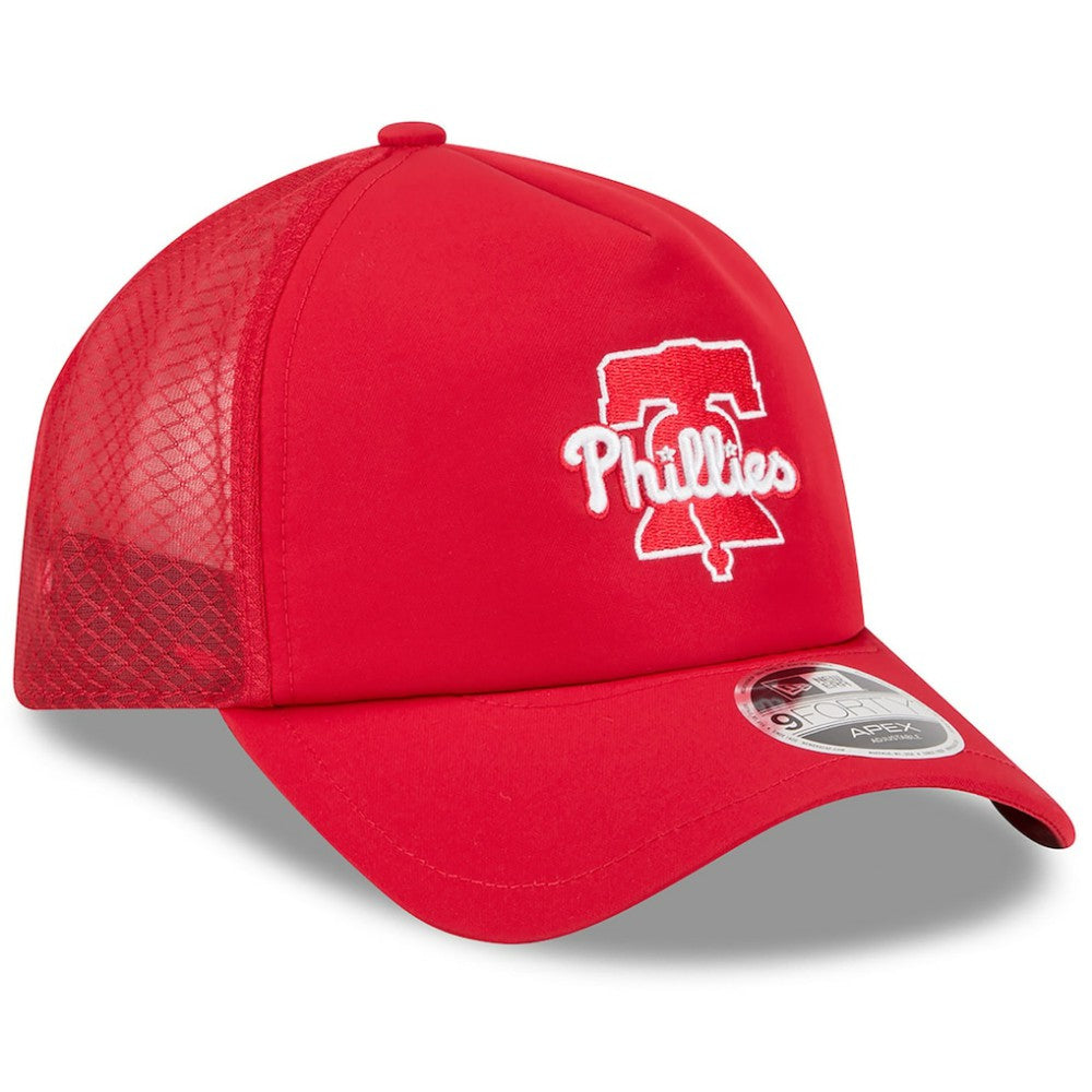 Philadelphia Phillies New Era 2026 Batting Practice Alternate Apex 9FORTY Adjustable Hat - MLB