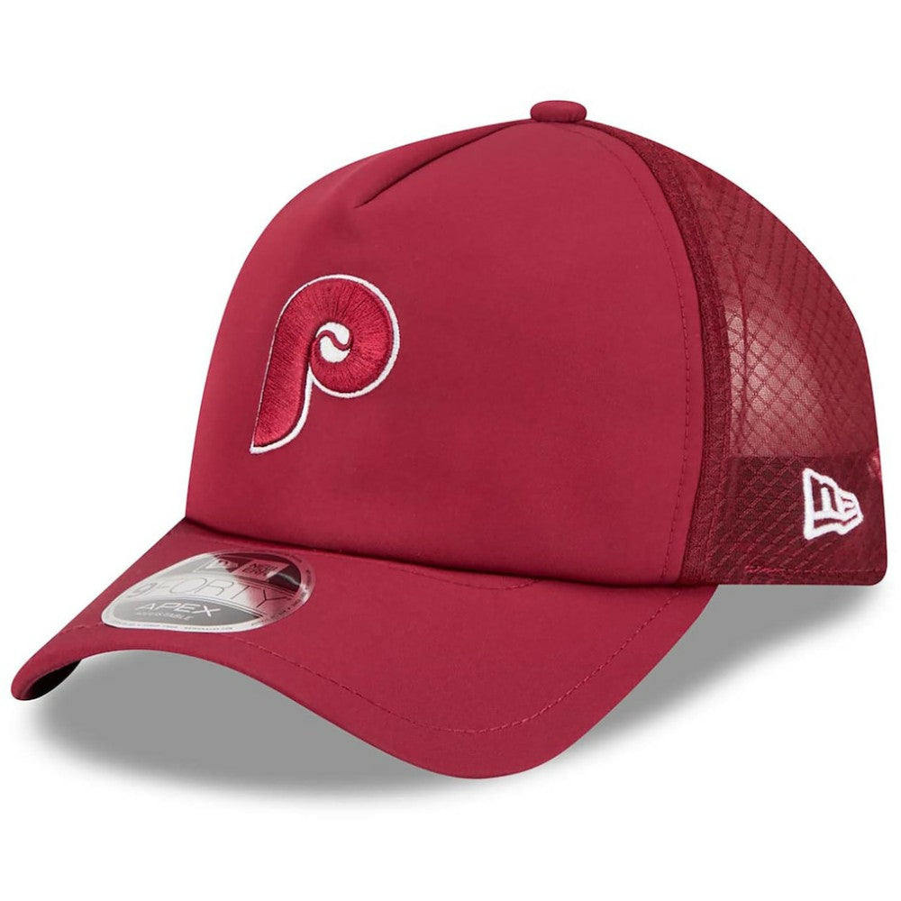 Philadelphia Phillies New Era 2026 Batting Practice Alternate Apex 9FORTY Adjustable Hat - MLB