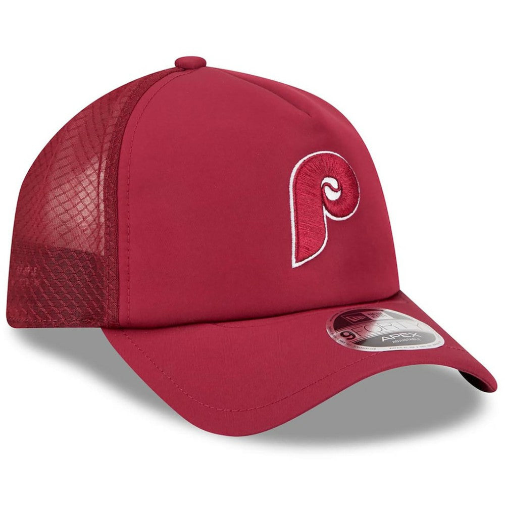 Philadelphia Phillies New Era 2026 Batting Practice Alternate Apex 9FORTY Adjustable Hat - MLB