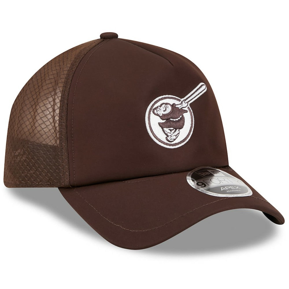 San Diego Padres New Era 2026 Batting Practice Alternate Apex 9FORTY Adjustable Hat - MLB
