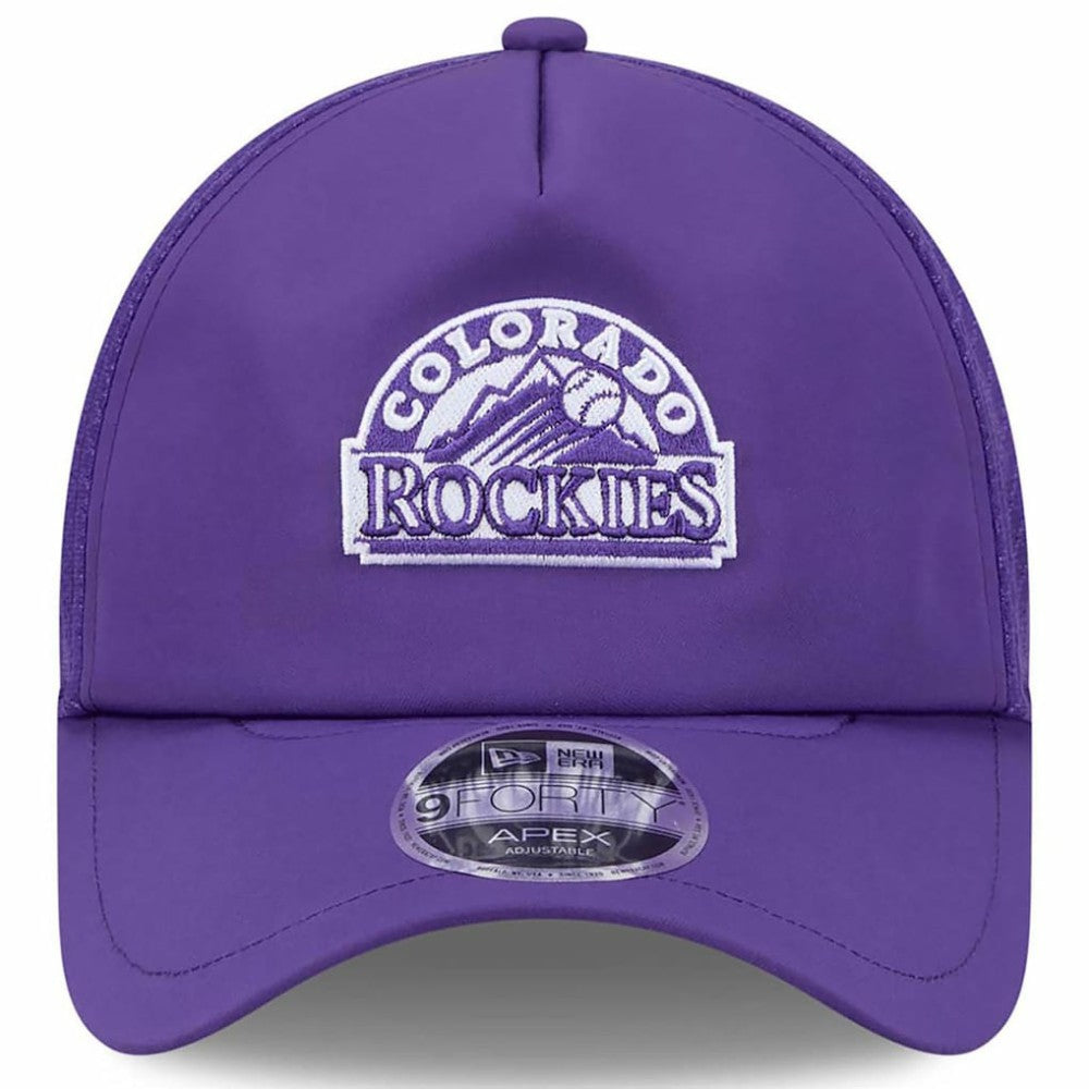 Colorado Rockies New Era 2026 Batting Practice Alternate Apex 9FORTY Adjustable Hat - MLB