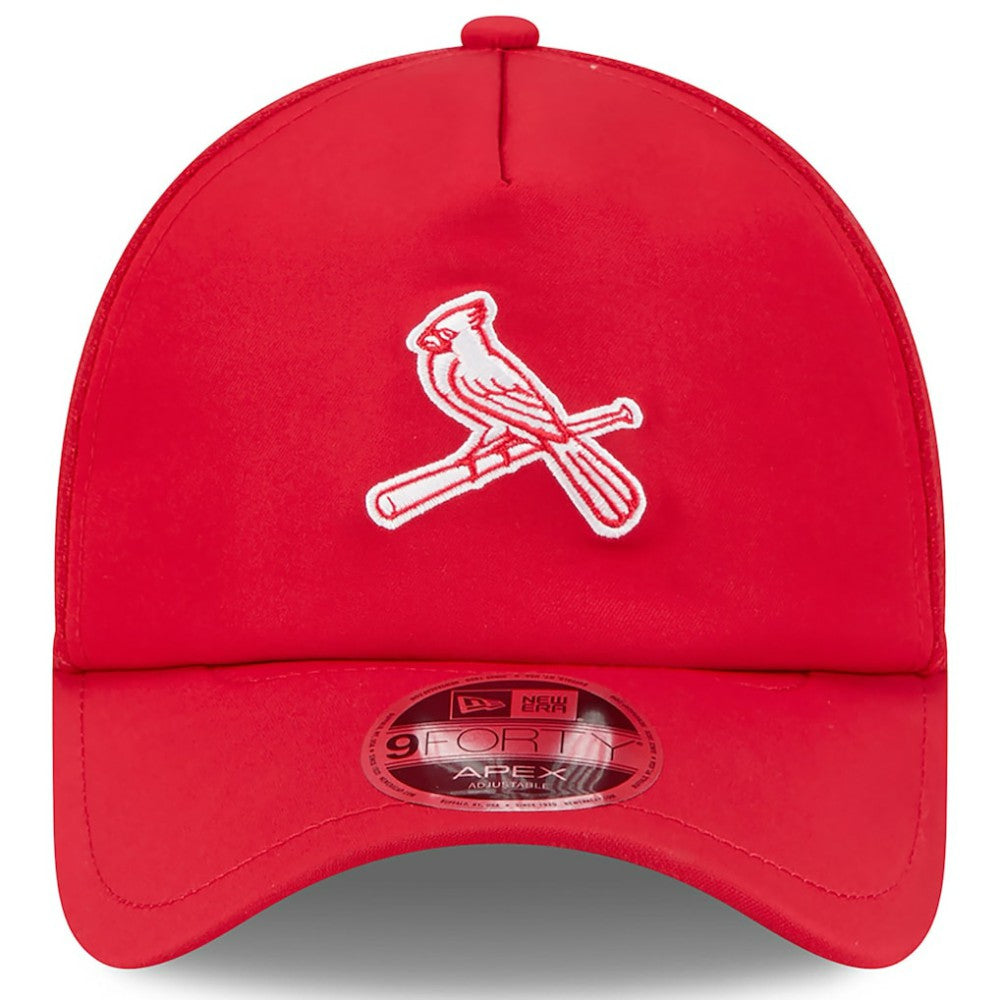 St. Louis Cardinals New Era 2026 Batting Practice Alternate Apex 9FORTY Adjustable Hat - MLB