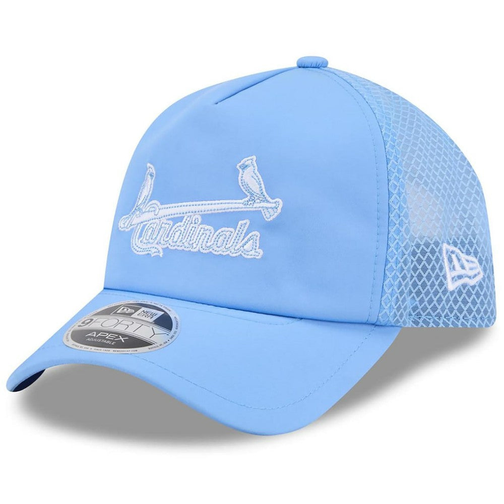 St. Louis Cardinals New Era 2026 Batting Practice Alternate Apex 9FORTY Adjustable Hat - MLB