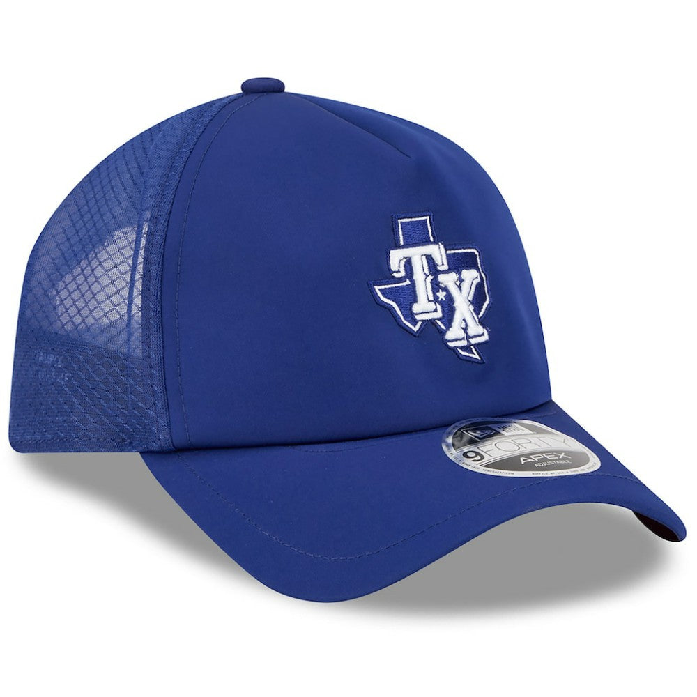 Texas Rangers New Era 2026 Batting Practice Alternate Apex 9FORTY Adjustable Hat - MLB
