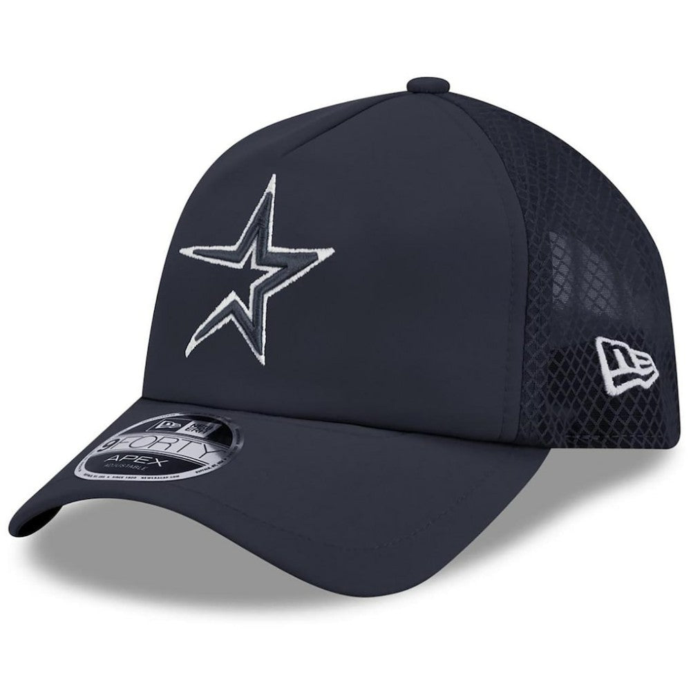 Houston Astros New Era 2026 Batting Practice Alternate Apex 9FORTY Adjustable Hat - MLB