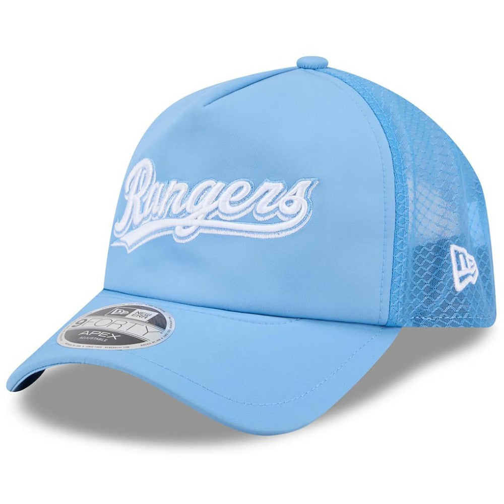Texas Rangers New Era 2026 Batting Practice Alternate Apex 9FORTY Adjustable Hat - MLB