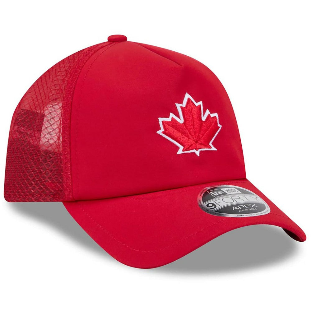 Toronto Blue Jays New Era 2026 Batting Practice Alternate Apex 9FORTY Adjustable Hat - MLB