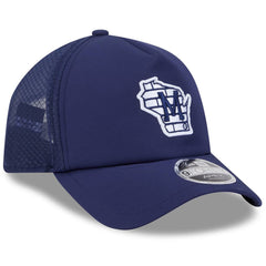Milwaukee Brewers New Era 2026 Batting Practice Alternate Apex 9FORTY Adjustable Hat - MLB