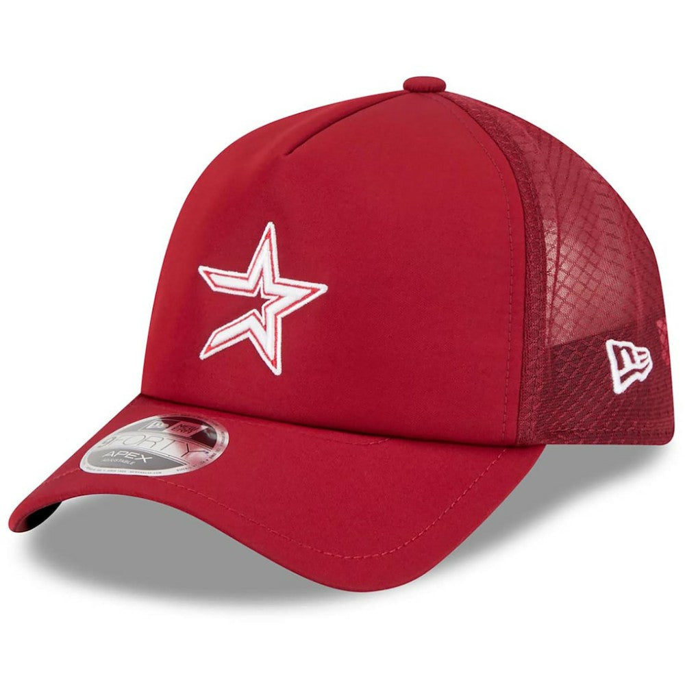 Houston Astros New Era 2026 Batting Practice Alternate Apex 9FORTY Adjustable Hat - MLB