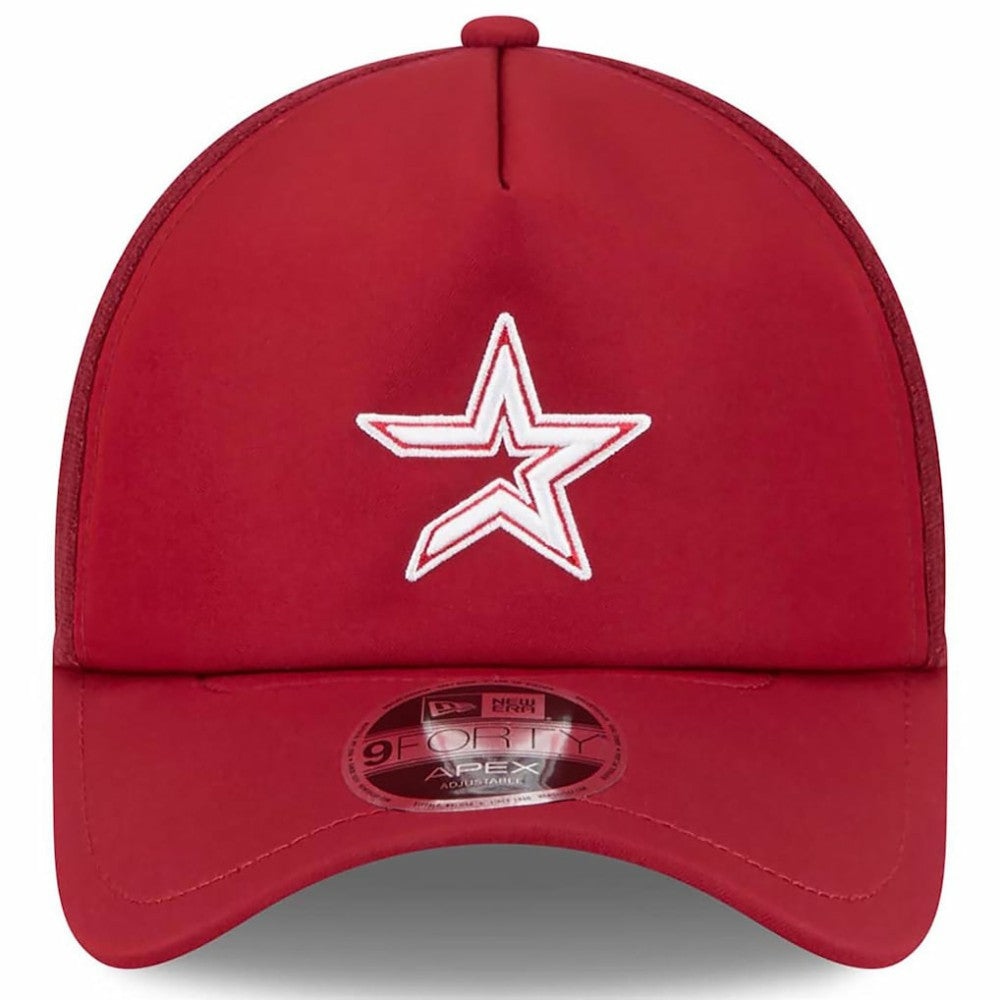 Houston Astros New Era 2026 Batting Practice Alternate Apex 9FORTY Adjustable Hat - MLB