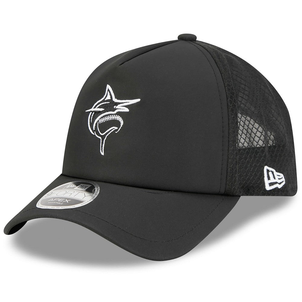 Miami Marlins New Era 2026 Batting Practice Alternate Apex 9FORTY Adjustable Hat - MLB