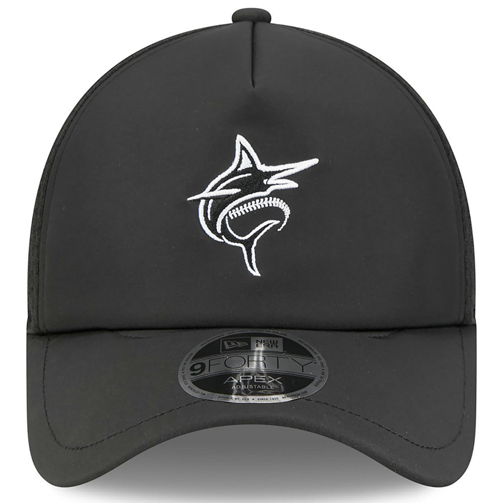 Miami Marlins New Era 2026 Batting Practice Alternate Apex 9FORTY Adjustable Hat - MLB