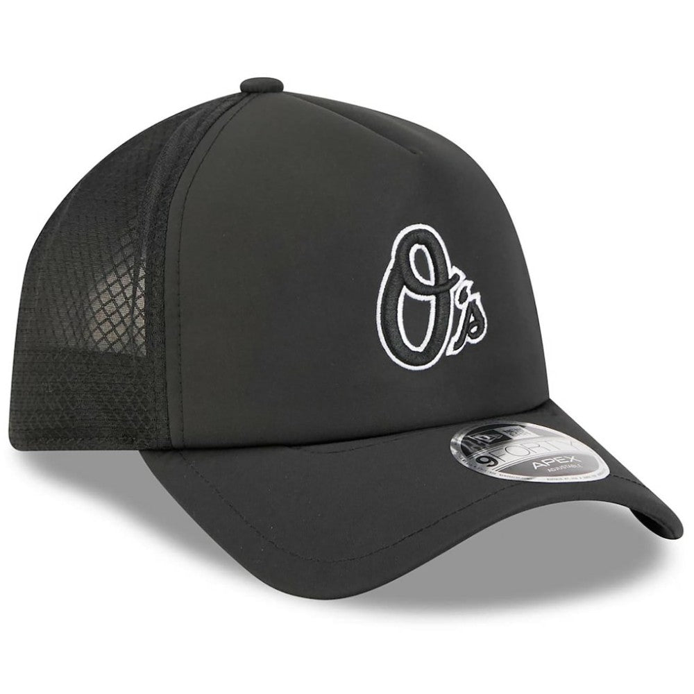 Baltimore Orioles New Era 2026 Batting Practice Alternate Apex 9FORTY Adjustable Hat - MLB