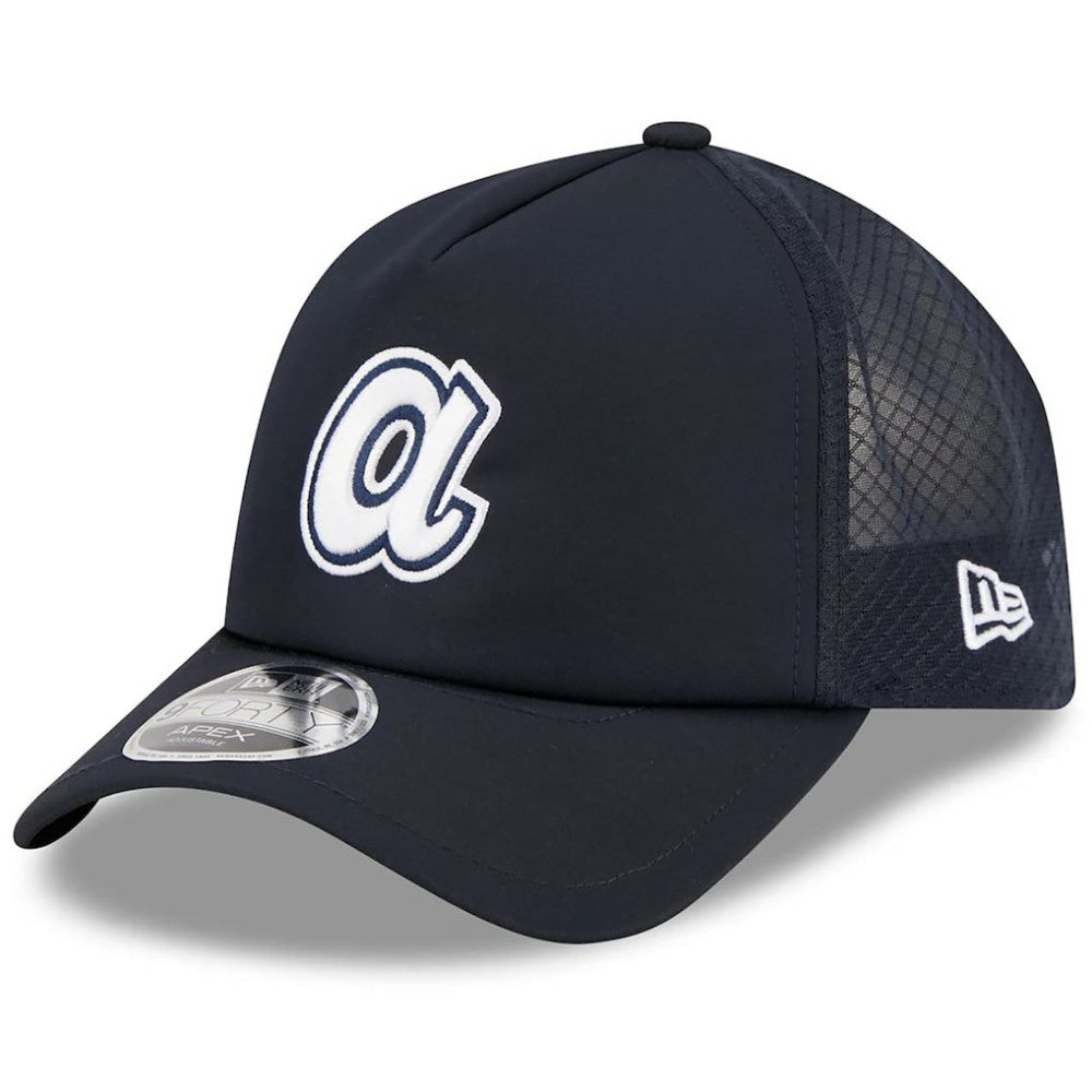 Atlanta Braves New Era 2026 Batting Practice Alternate Apex 9FORTY Adjustable Hat - MLB