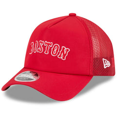 Boston Red Sox New Era 2026 Batting Practice Alternate Apex 9FORTY Adjustable Hat - MLB
