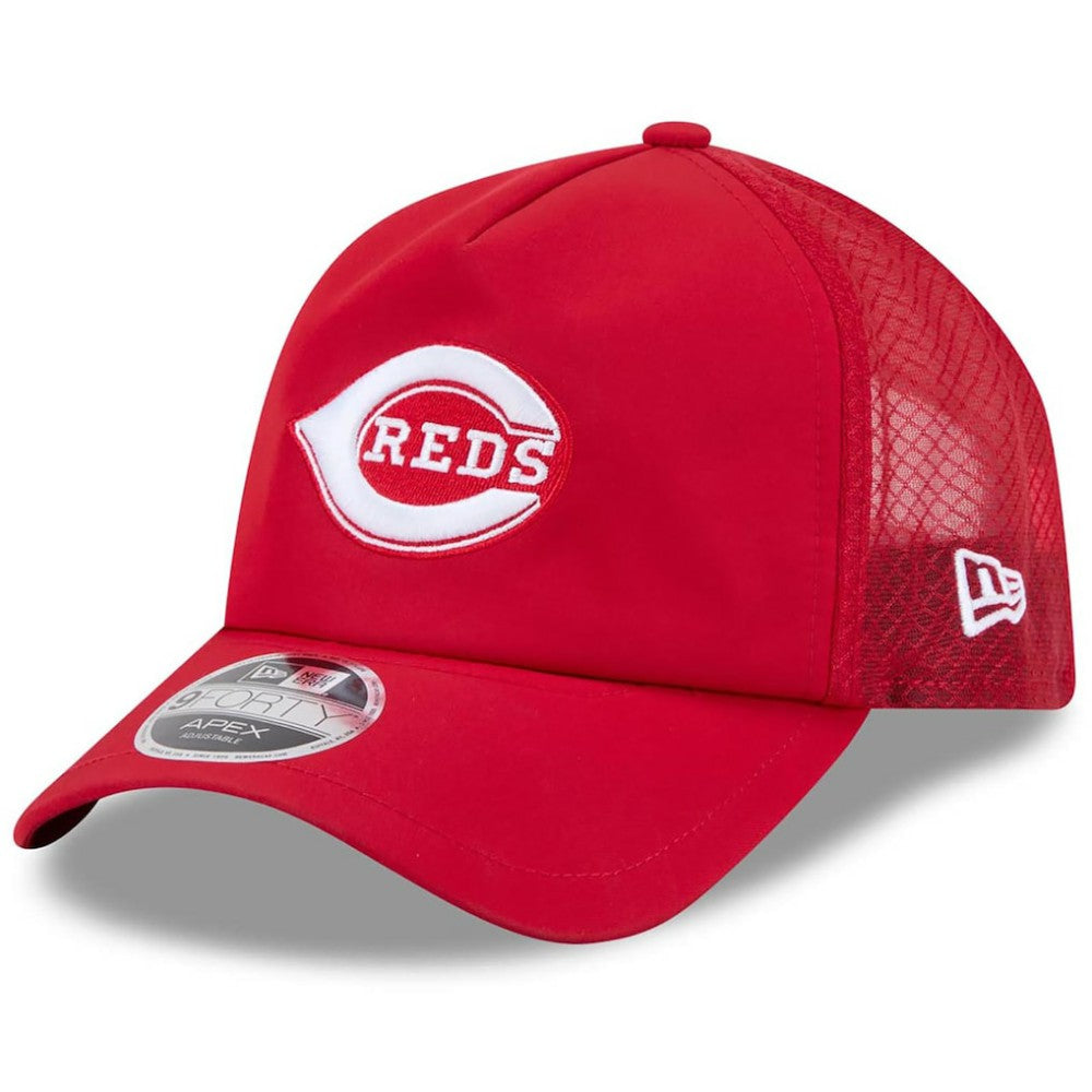 Cincinnati Reds New Era 2026 Batting Practice Alternate Apex 9FORTY Adjustable Hat - MLB