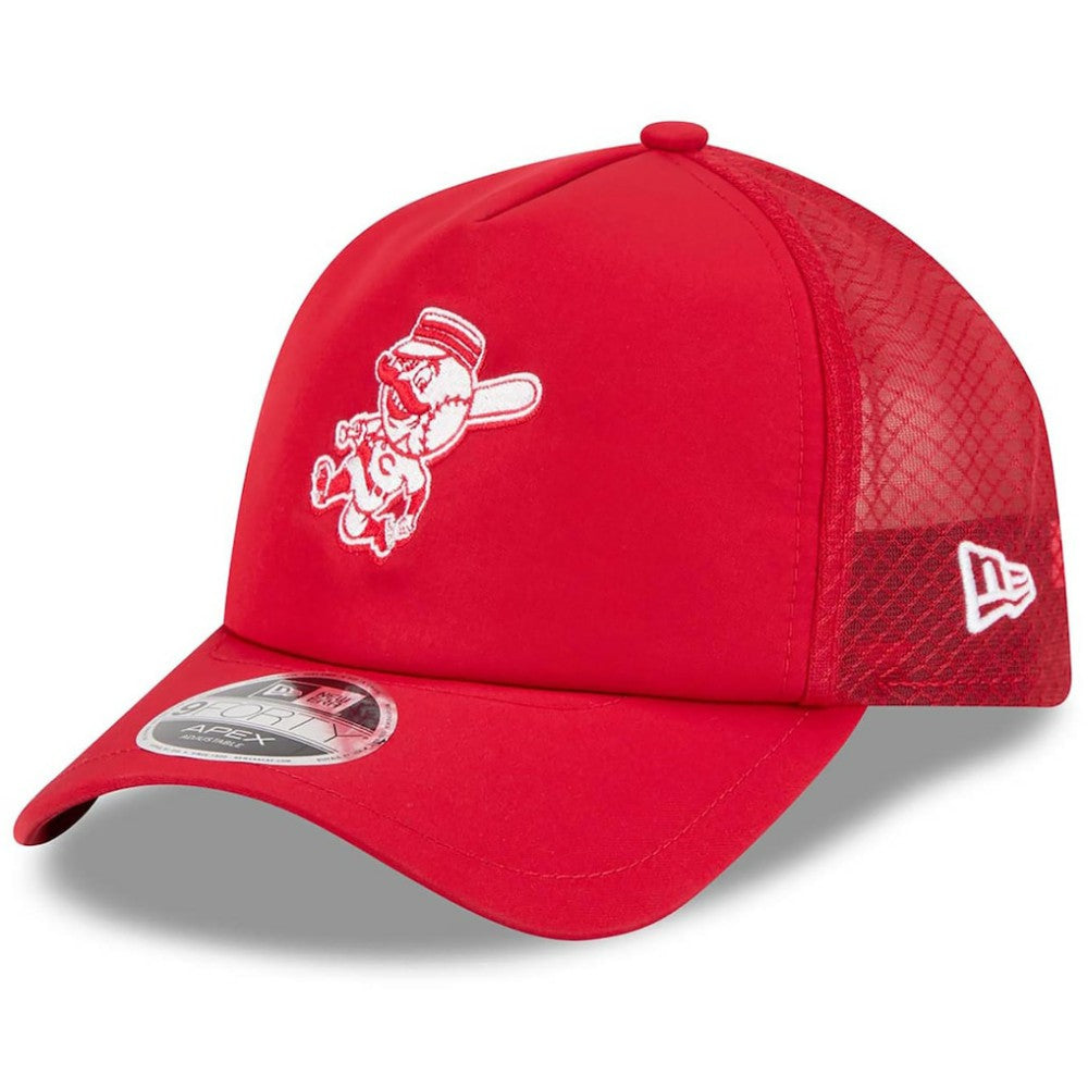 Cincinnati Reds New Era 2026 Batting Practice Alternate Apex 9FORTY Adjustable Hat - MLB