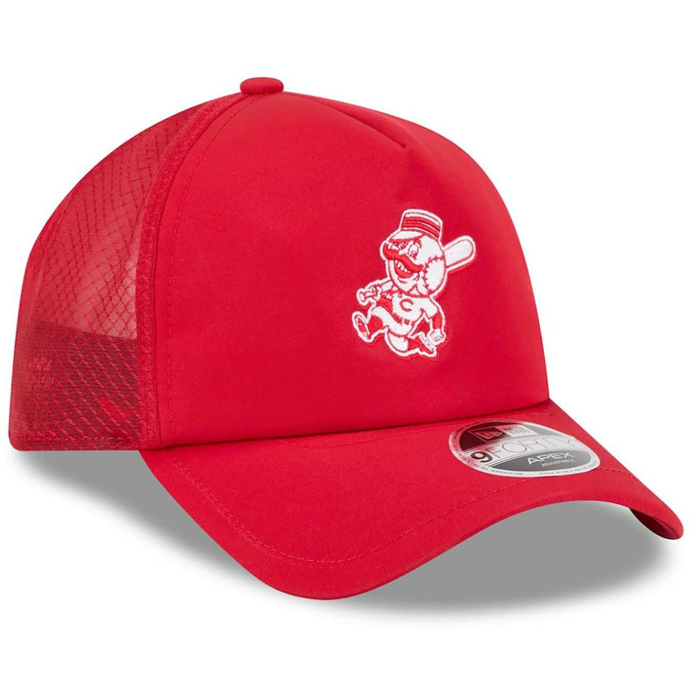 Cincinnati Reds New Era 2026 Batting Practice Alternate Apex 9FORTY Adjustable Hat - MLB