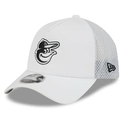 Baltimore Orioles New Era 2026 Batting Practice Apex 9FORTY Adjustable Trucker Hat - MLB