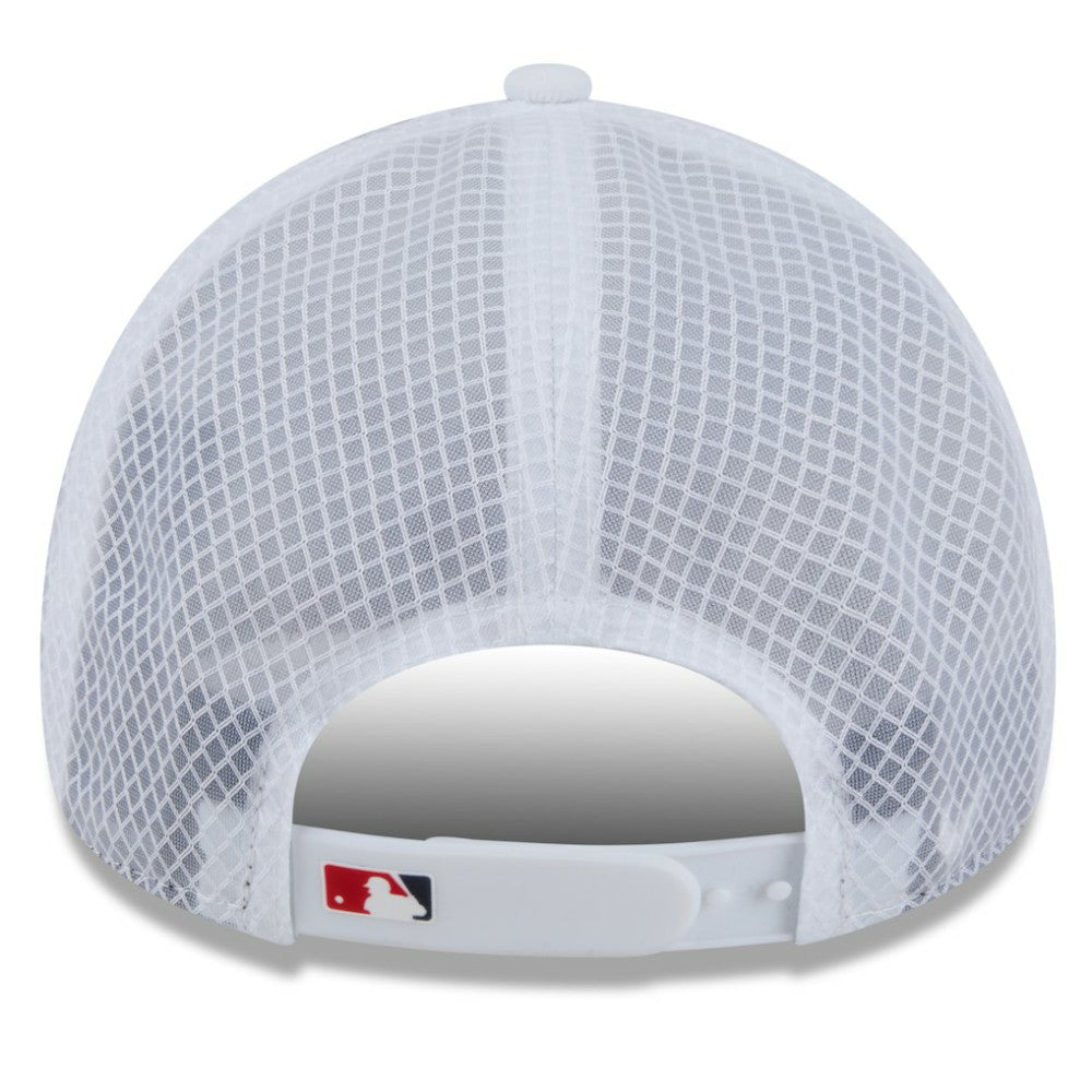 Washington Nationals New Era 2026 Batting Practice Apex 9FORTY Adjustable Trucker Hat - MLB