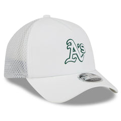 Athletics New Era 2026 Batting Practice Apex 9FORTY Adjustable Trucker Hat - MLB