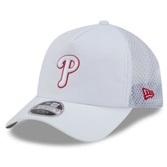 Philadelphia Phillies New Era 2026 Batting Practice Apex 9FORTY Adjustable Trucker Hat - MLB