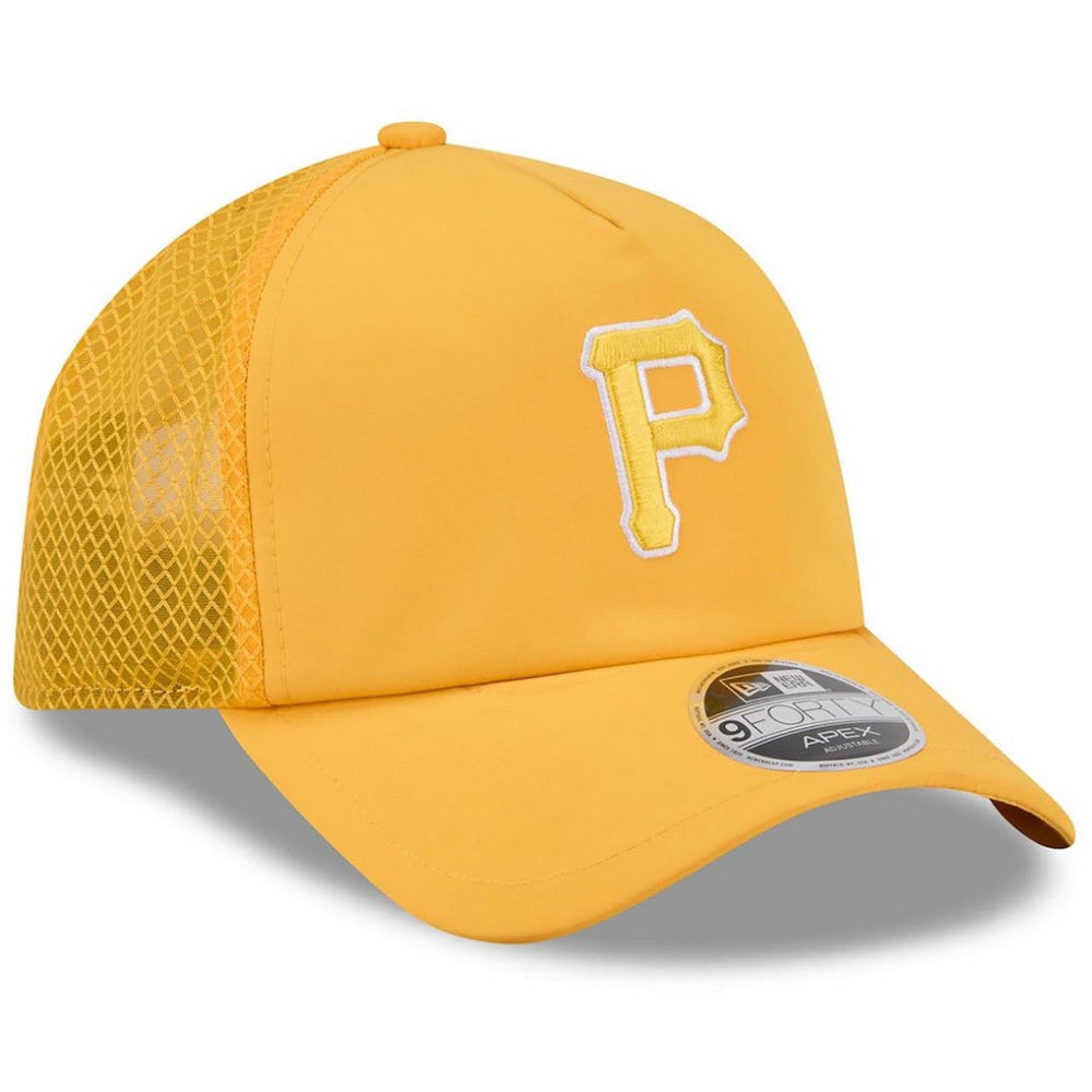 Pittsburgh Pirates New Era 2026 Batting Practice Apex 9FORTY Adjustable Trucker Hat - MLB